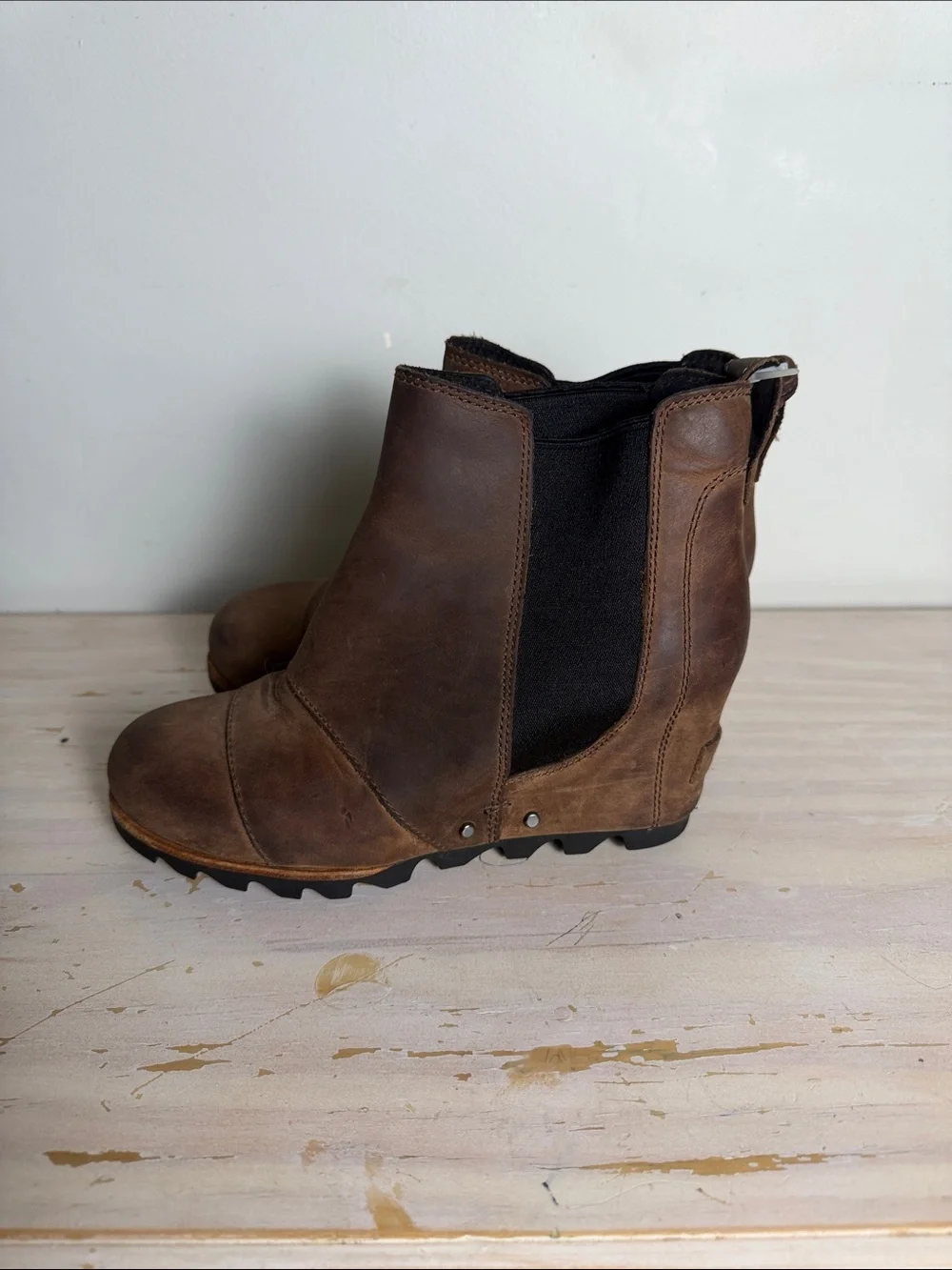 Sorel sturdy leather